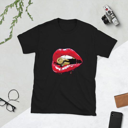Fire Lips T-Shirt - PrintWave