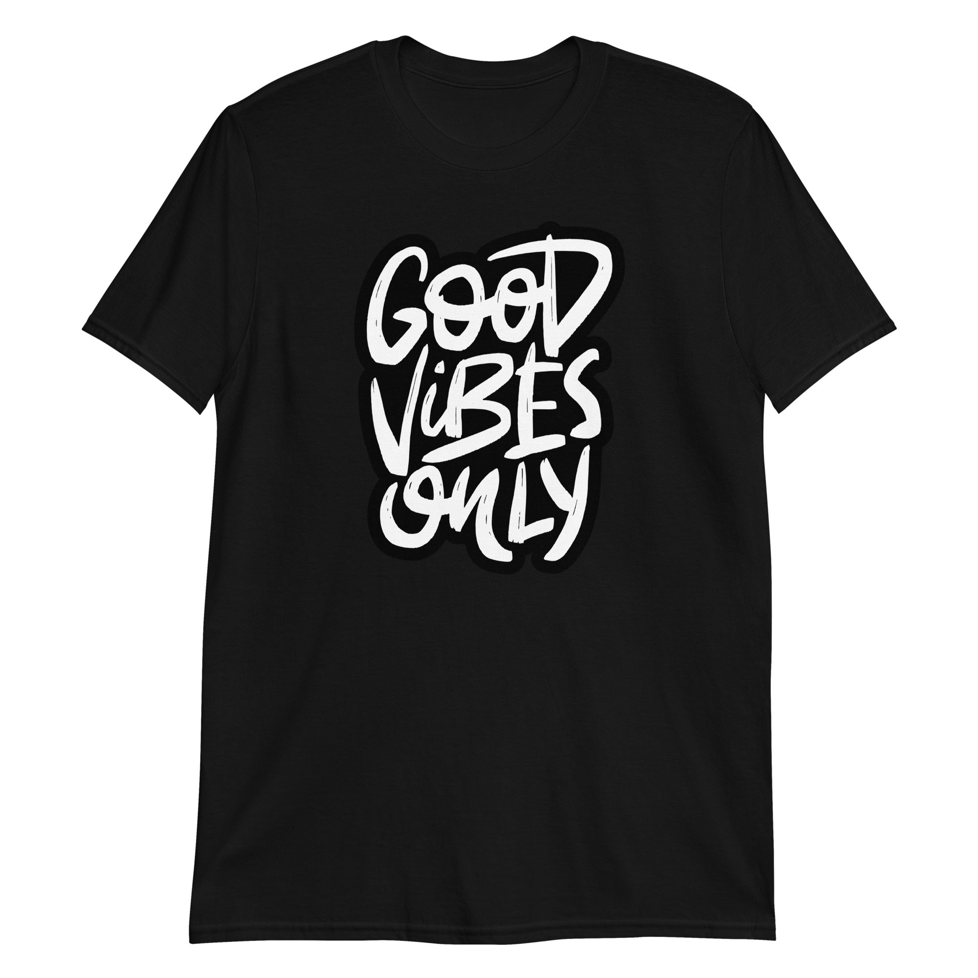 Good Vibes Only T-Shirt - CrazeeCanvas Tees